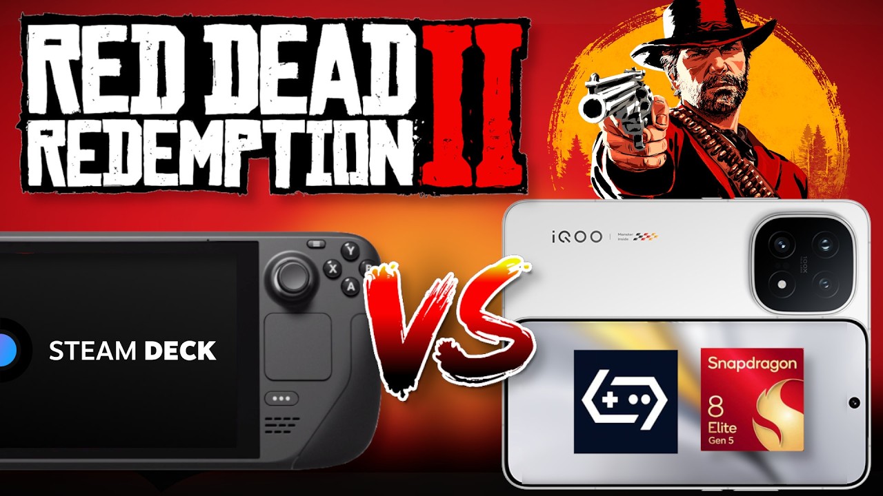 RED DEAD REDEMPTION 2 | STEAM DECK vs WINLATOR/GAMEHUB (Snapdragon 8 Elite Gen 5)