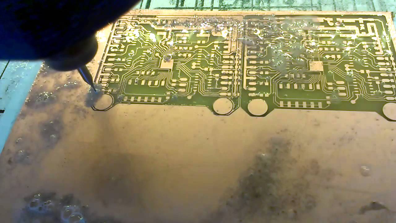 LQFP-48 PCB (MCB) board Milling for STM32 on homemade CNC
