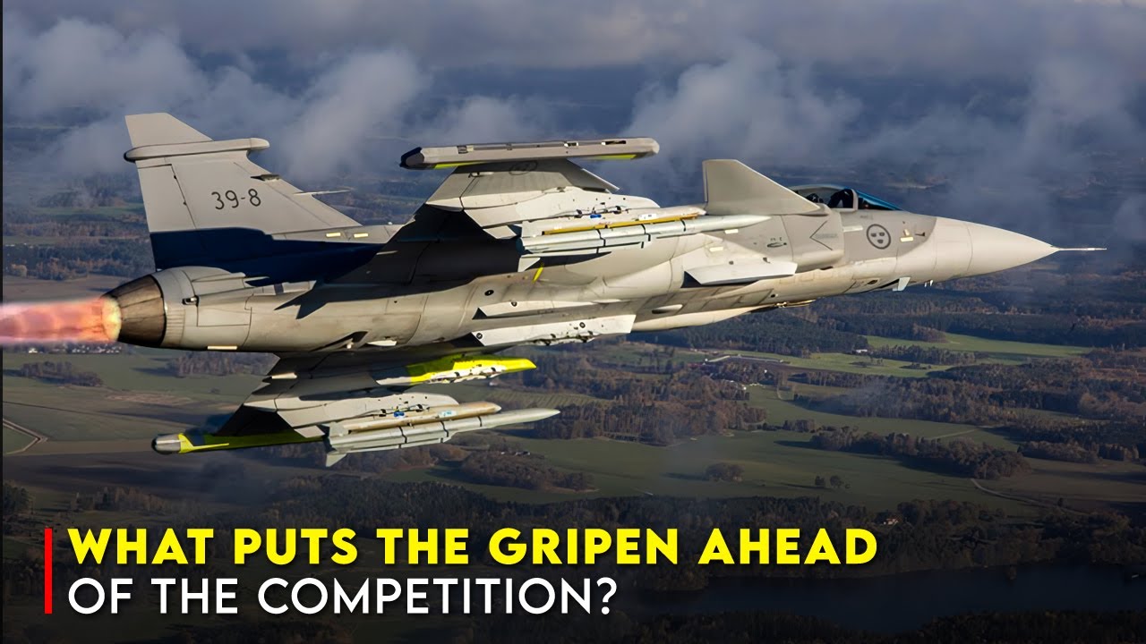 Saab JAS 39 Gripen: шведский многоцелевой реактивный самолет, простой в управлении и дешевый в эк...