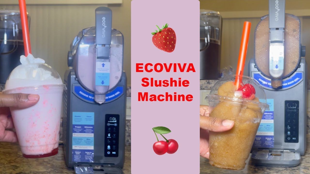 Ecoviva Slushie Machine| No Ice Needed!|