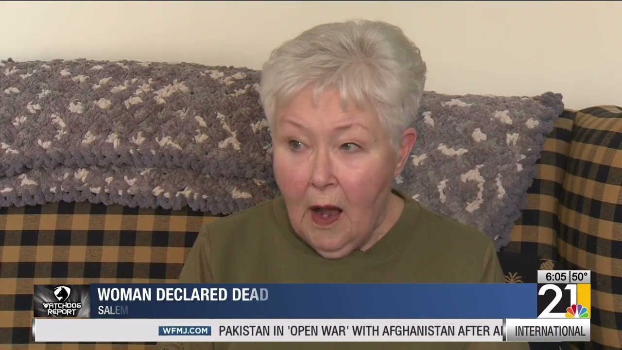 Woman declared dead for third time
