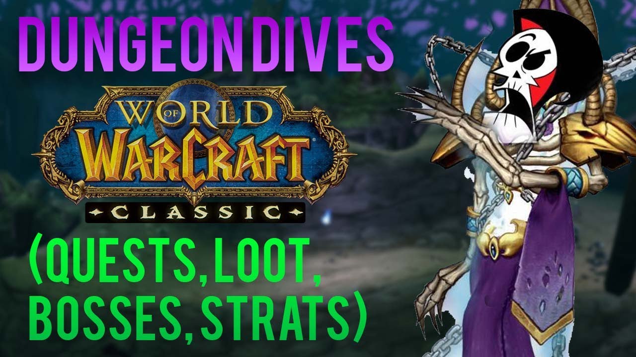 Razorfen Downs Classic WoW Guide 🐷 DUNGEON DIVES