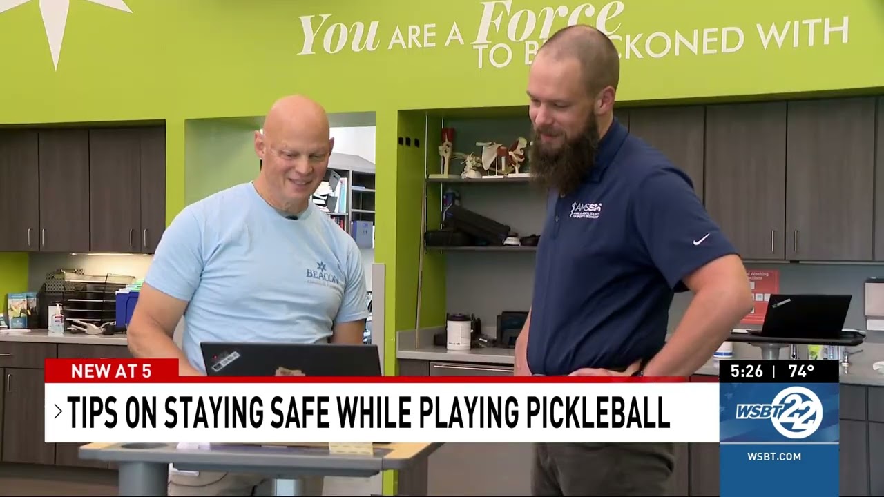 Eye on Health: Beacon Sports Medicine specialists and patient team up on pickleball prevention tips