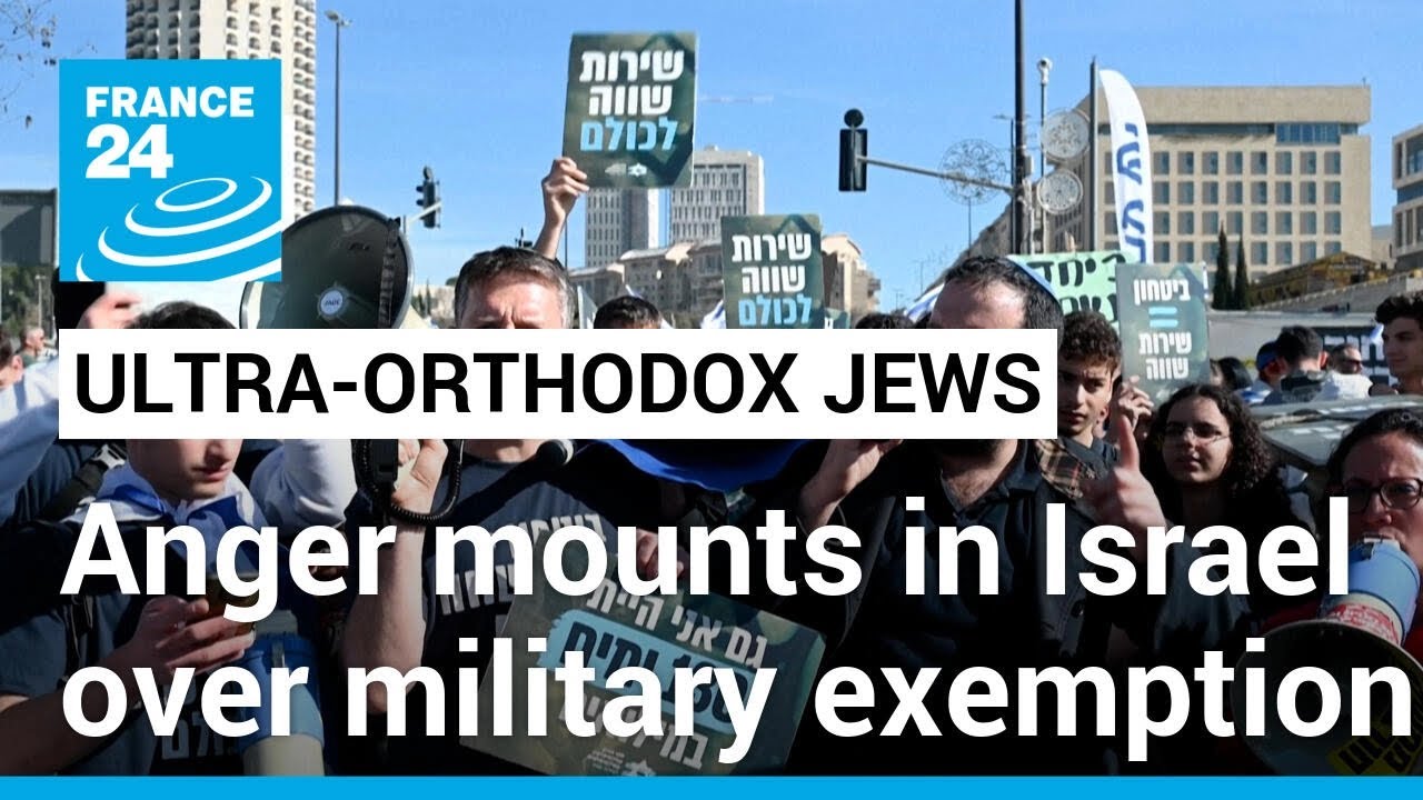 &lsquo;Carry the burden&rsquo;: Anger grows in Israel over military exemption for ultra-Orthodox