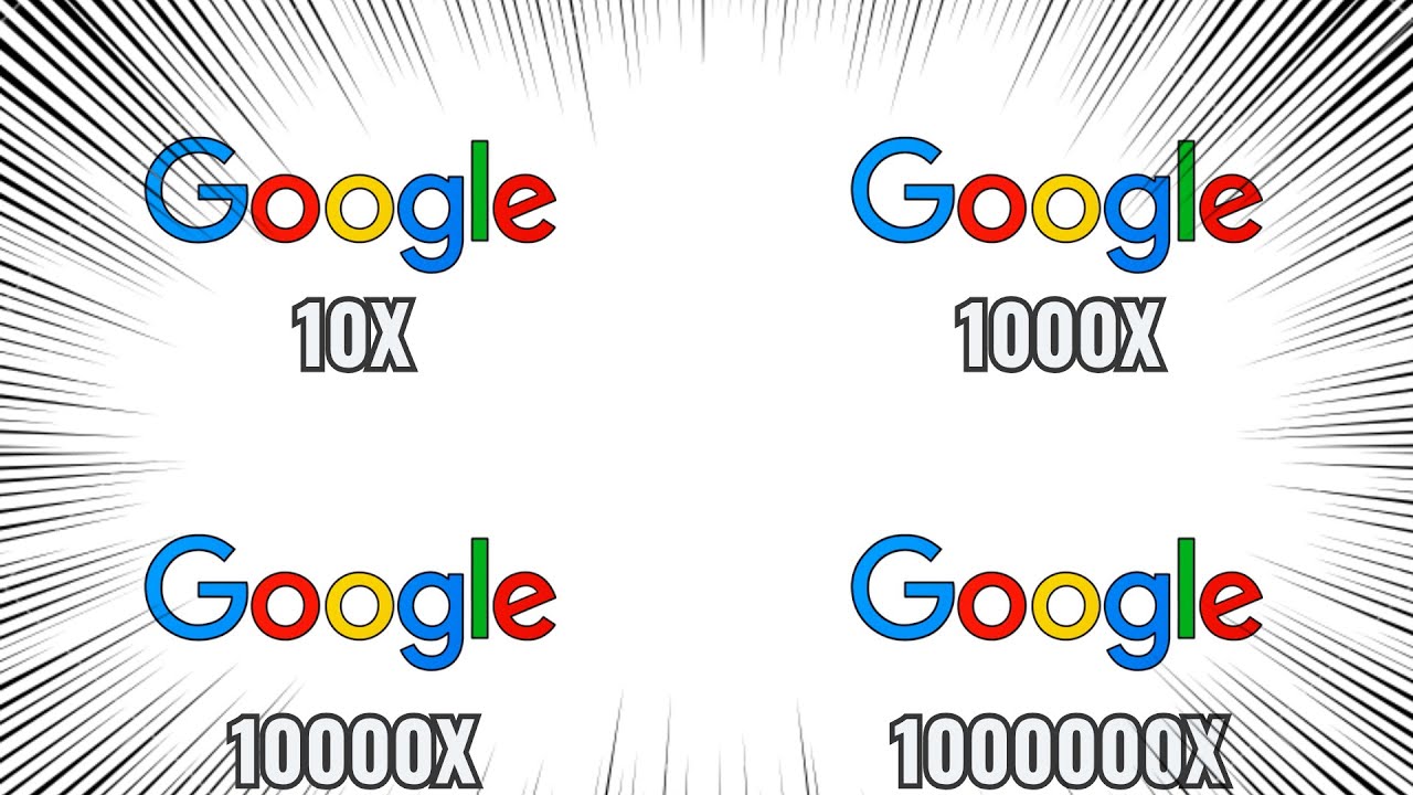 Google Intro Logo Getting 1000000X Fast