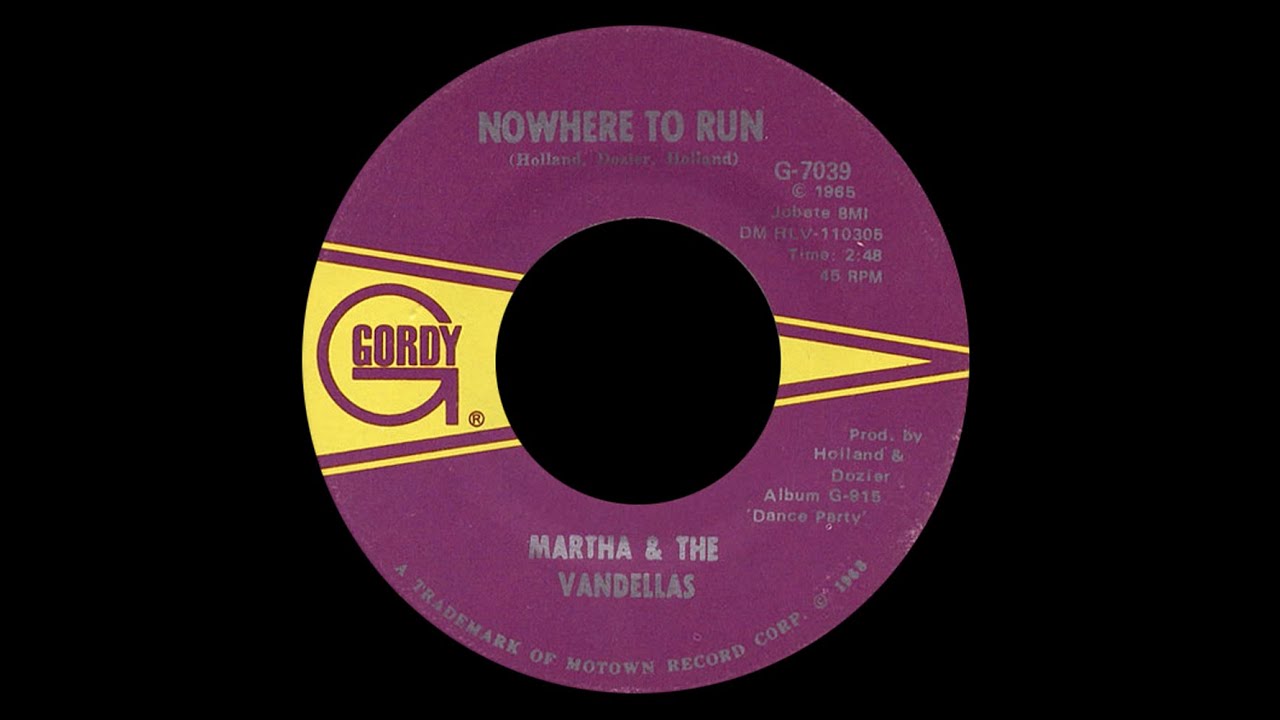 Martha & The Vandellas ~ Nowhere To Run 1965 Soul Purrfection Version
