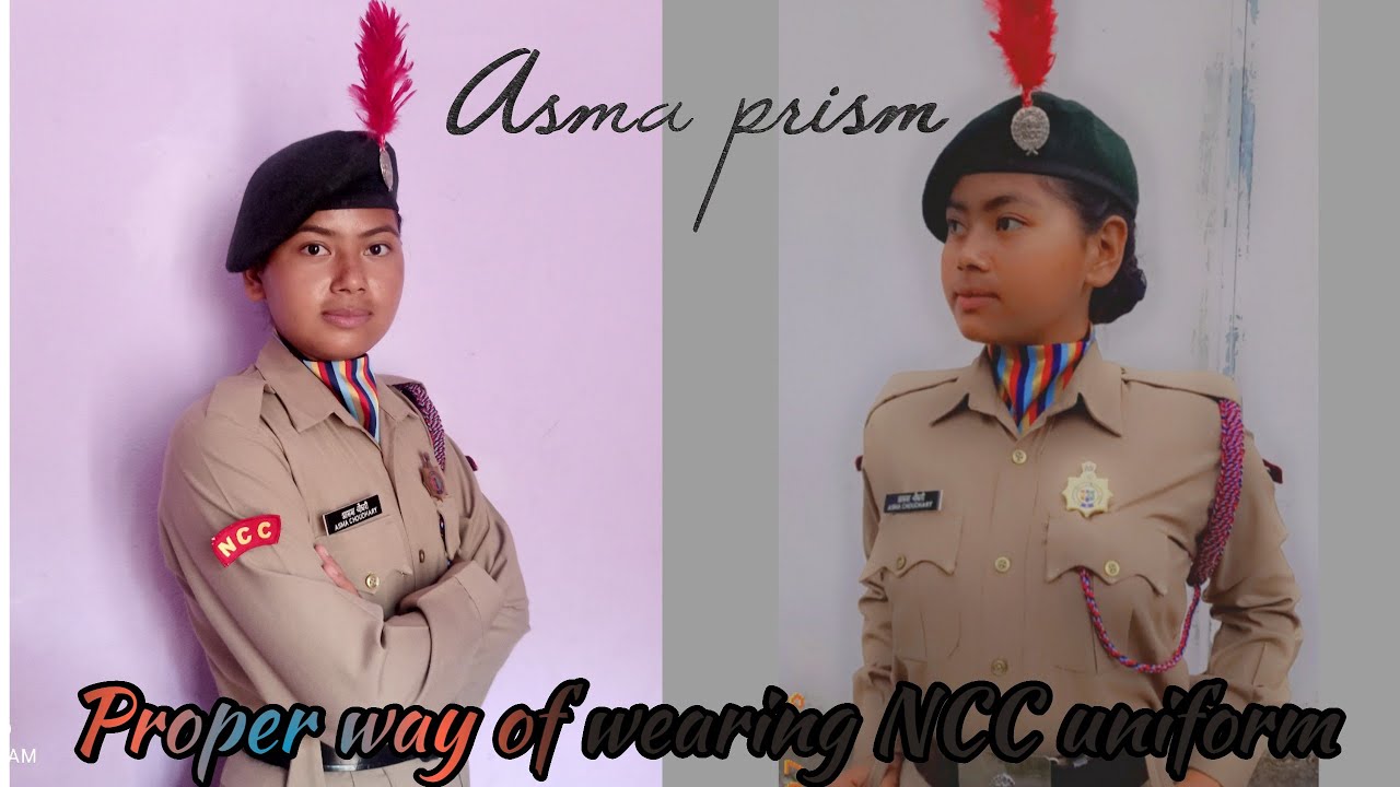 How to wear NCC uniform in a proper way || in hindi || for beginner cadets || Asmaprism.