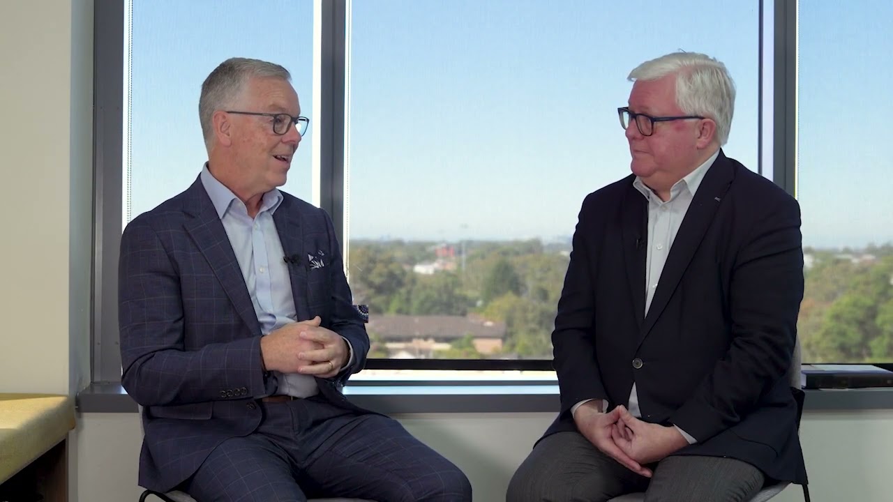 Jack De Groot with Greg Elliott - Staff Wellbeing Framework