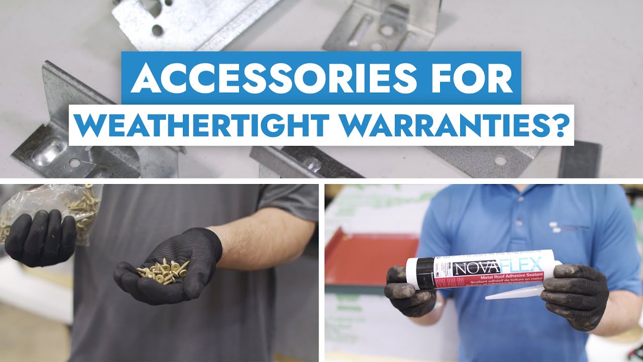 Choosing the Right Metal Roof Accessories for a Weathertight Warranty