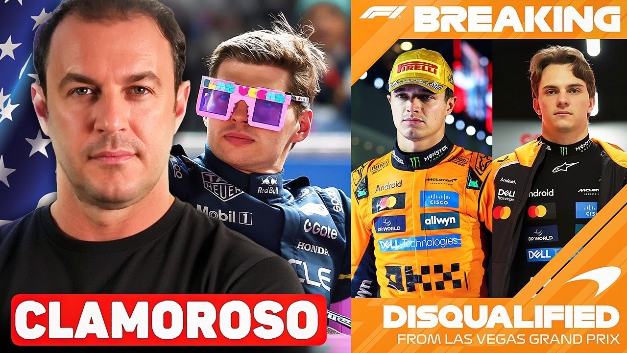 F1, GP di Las Vegas: tutto di nuovo aperto, CLAMOROSA squalifica MCLAREN