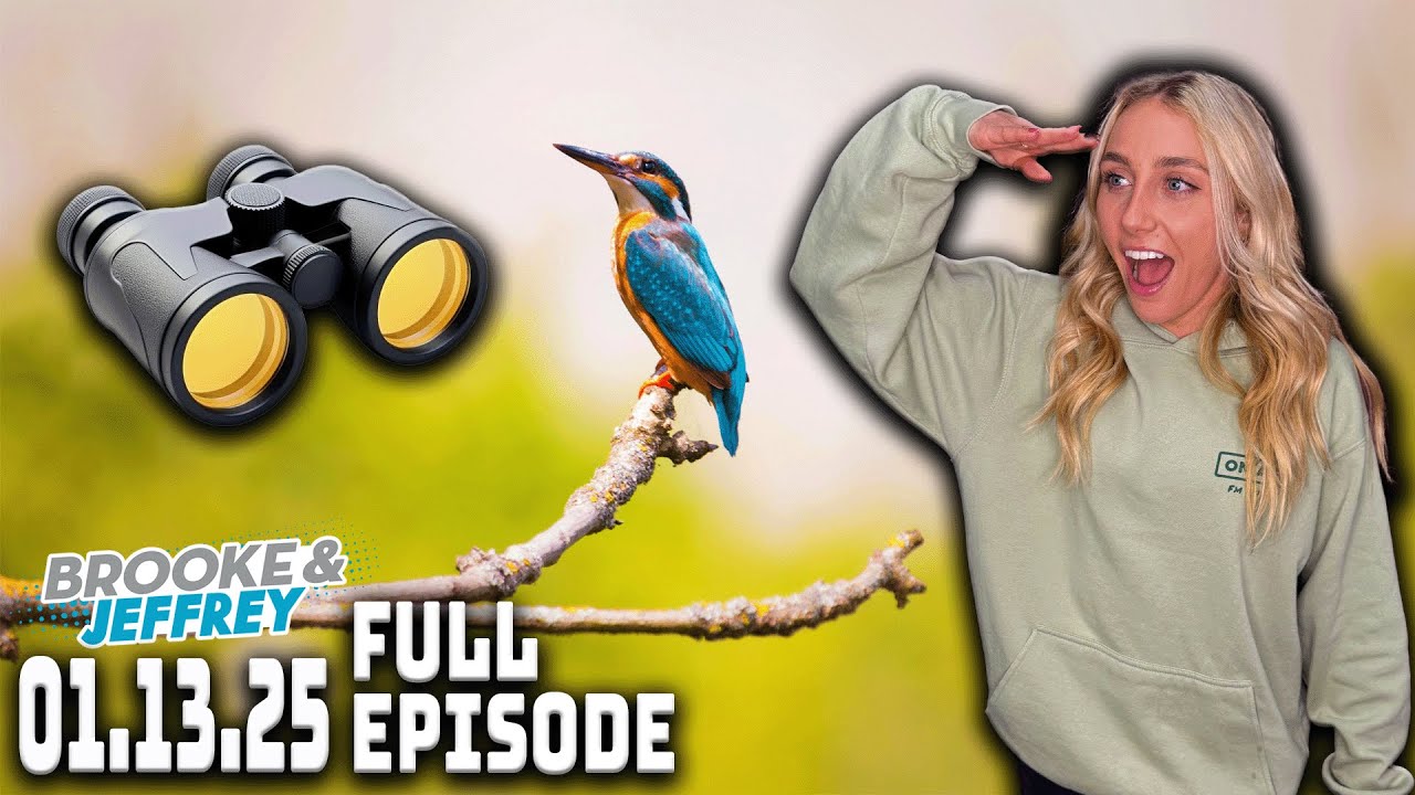 FULL SHOW 1/13/25: NFL Playoff Tailgate, Wild Bird Boy Date + Simpsons Loser Line | Brooke & Jeffrey