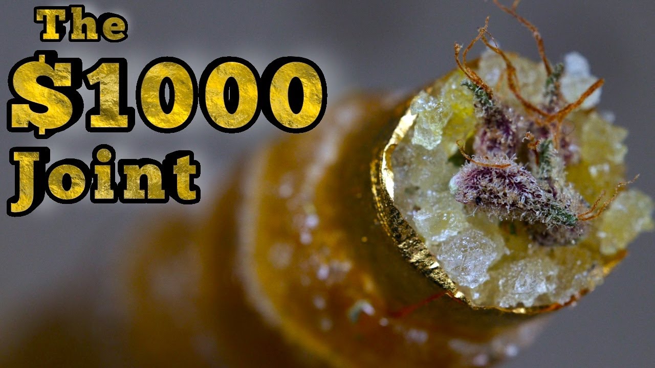 How to Roll & Smoke The MOST EXPENSIVE Joint