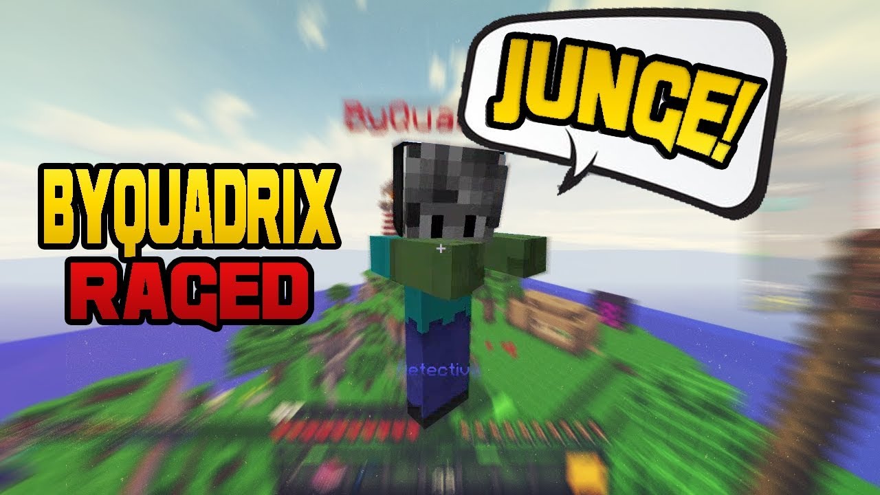 ByQuadrix RAGED! Ich konnte nicht anders... | Minecraft mit ByQuadrix, MrsDNA und Lumpi!