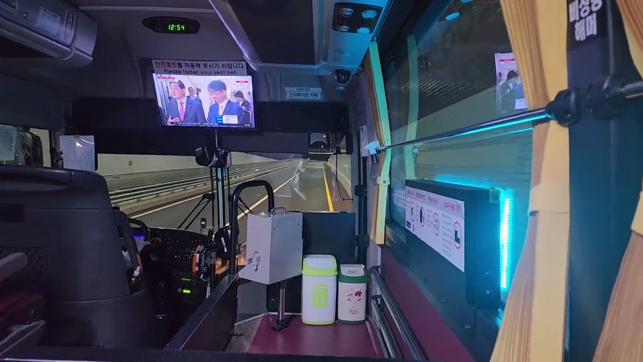 심야공항리무진 N6002번 주행영상