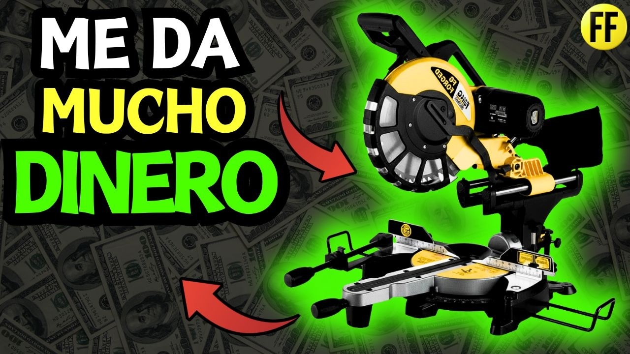10 M&Aacute;QUINAS RENTABLES de Carpinter&iacute;a para GANAR DINERO desde CASA (Poca Inversi&oacute;n)