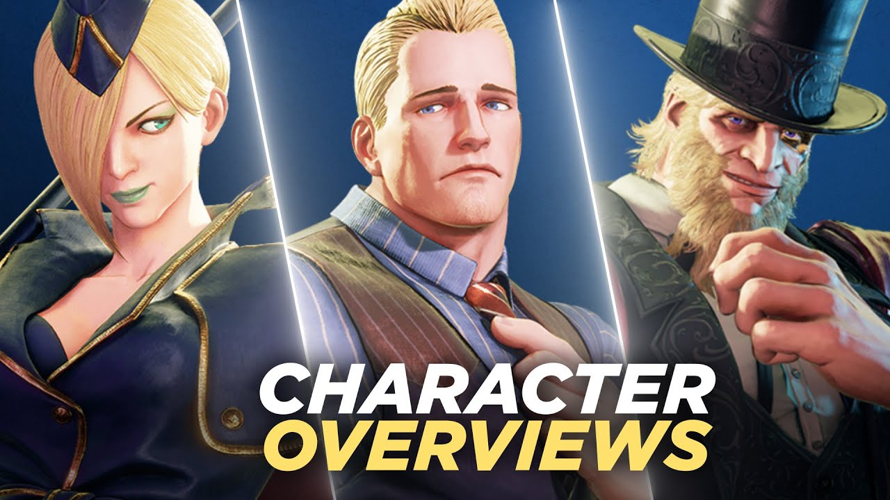 Falke, Cody, G -  Street Fighter V Character Overviews