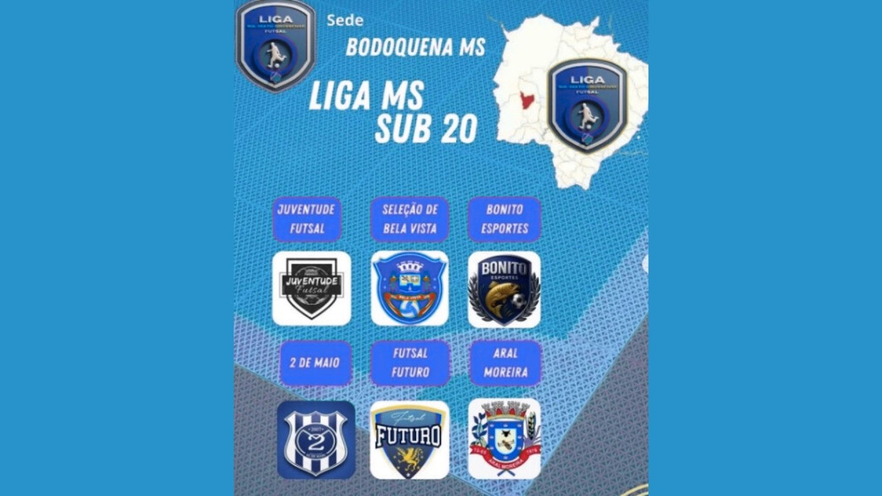 Bela Vista x 2 de Maio pela Liga Sub 20 2026