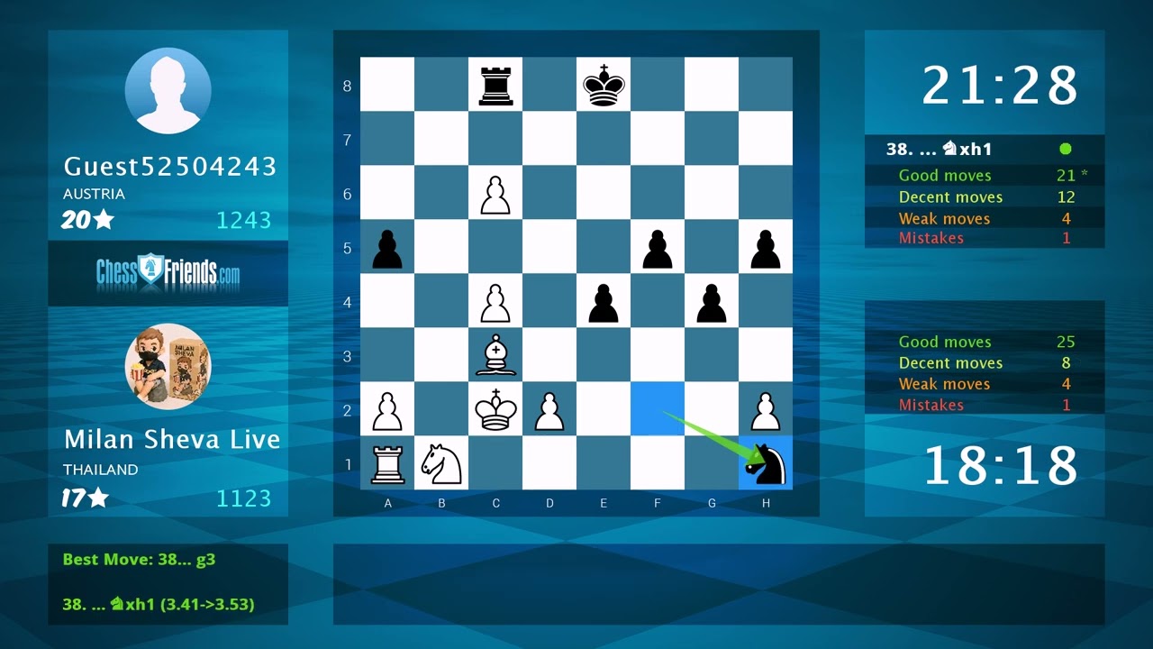 Chess Game Analysis: Milan Sheva Live - Guest52504243, 1-0 (By ChessFriends.com)