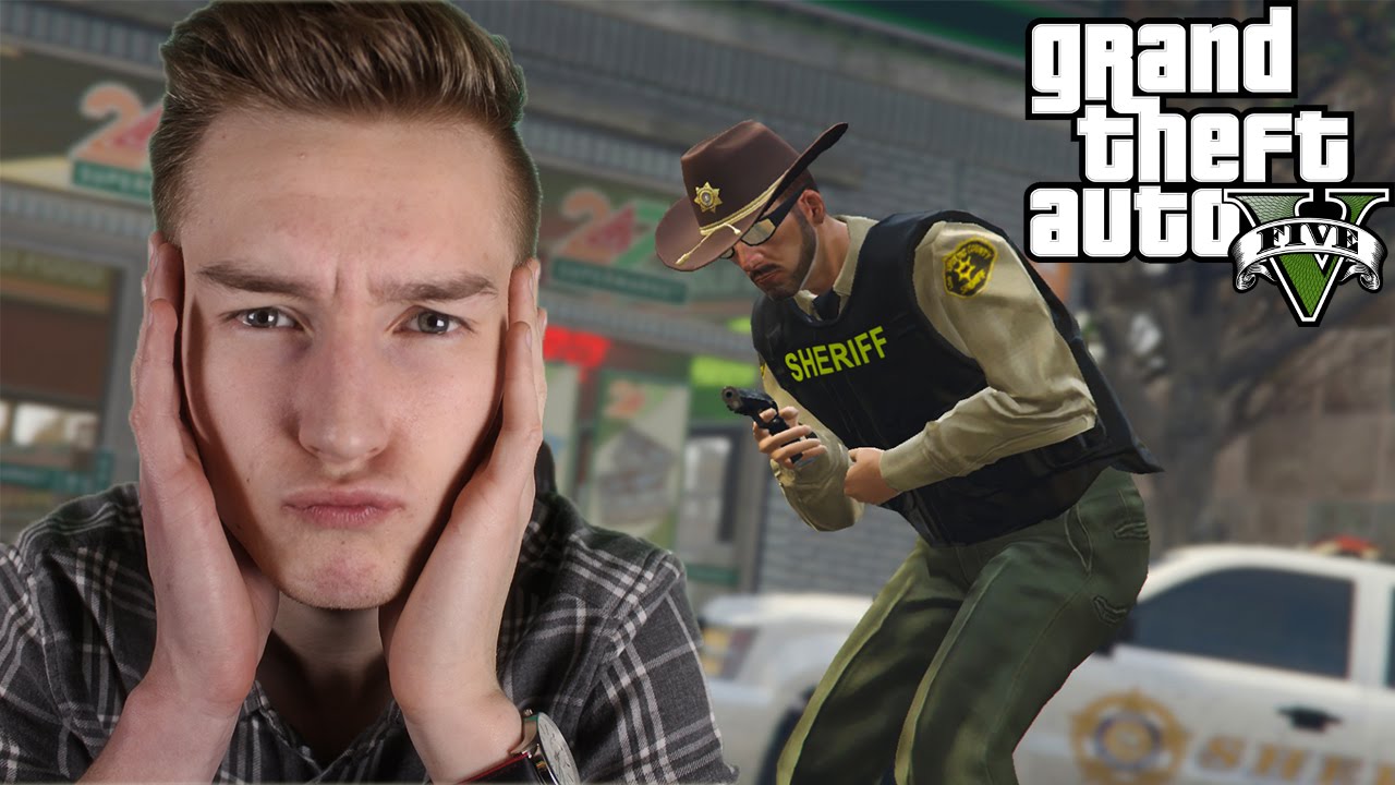 GTA V PRAWDZIWE ŻYCIE #9 - Policjantem być! [3/5]