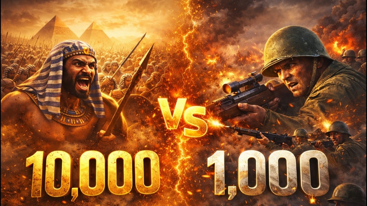 Could 1,000 WW2 Soldiers Stop 10,000 Ancient Spearmen? 🤯 - UEBS 2