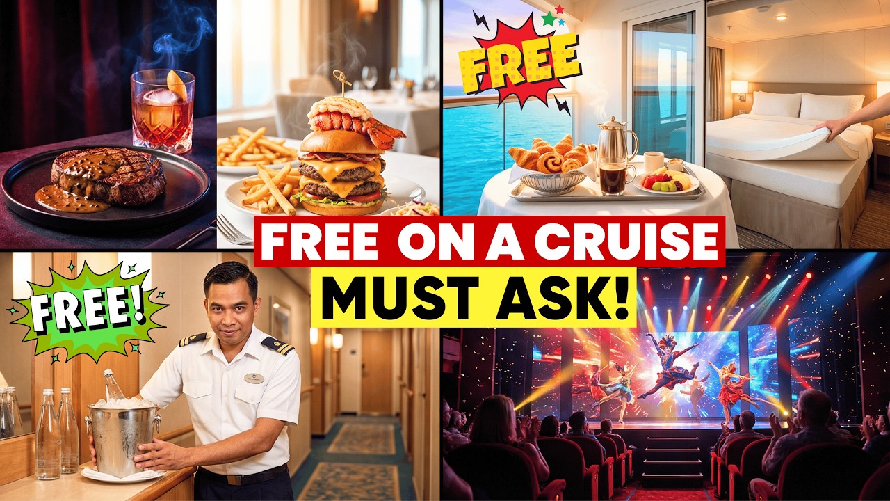 33 FREE Things on Your Cruise You Should Never Pay For