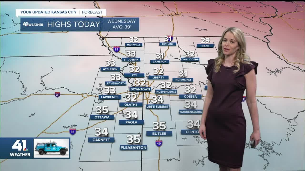 Warmer Wednesday ahead of another arctic blast