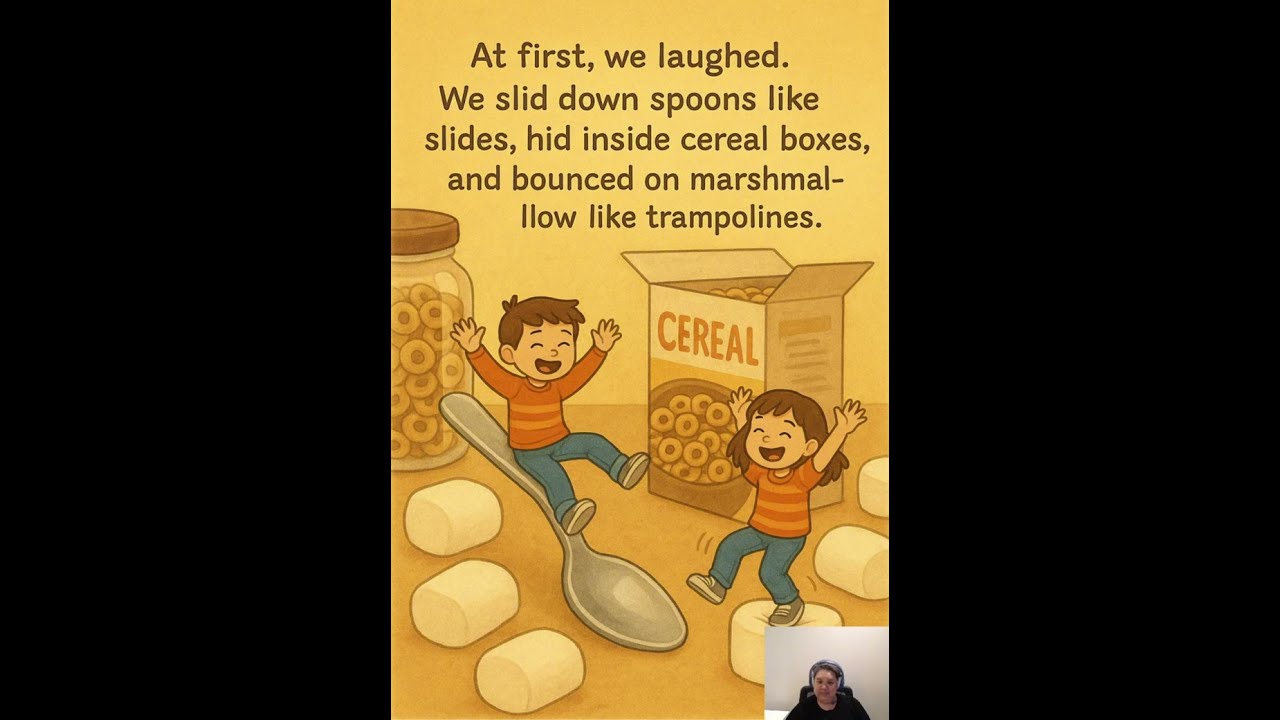 Children's Picture Books Reading Aloud and Talking Through: The Day the World Shrunk