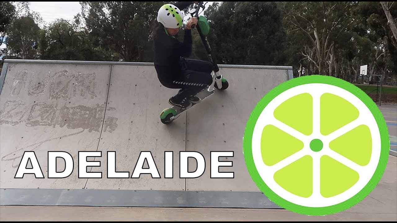 LIME SCOOTERS @ SKATEPARK?!?!?