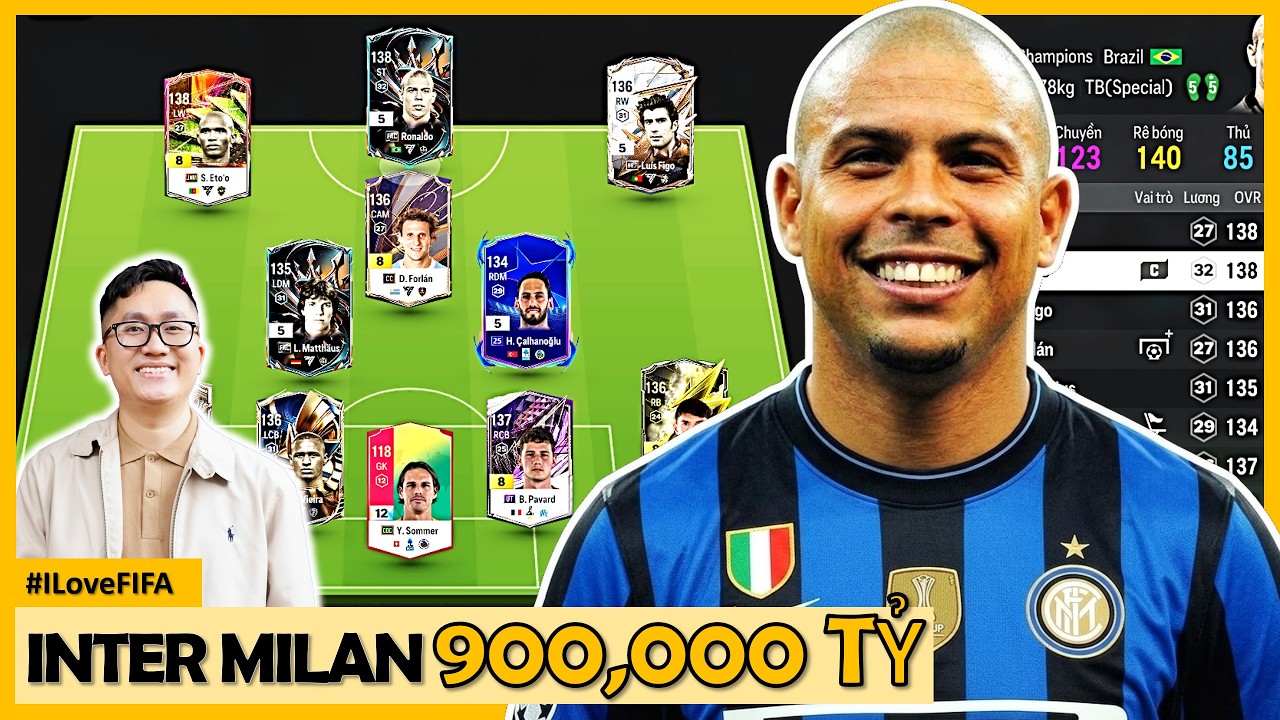 Bán Sạch Đội Hình Bayern I Love Thay Máu Sang Đội Hình INTER MILAN 900,000 Tỷ Đẹp Mê Ly