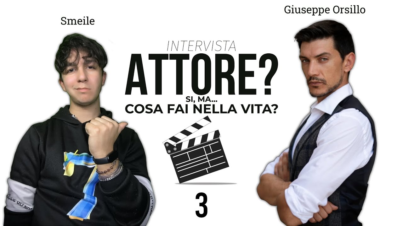 Attore? Si, ma... cosa fai nella vita? con ‪ @SmeileReal   - INTERVISTA parte 3