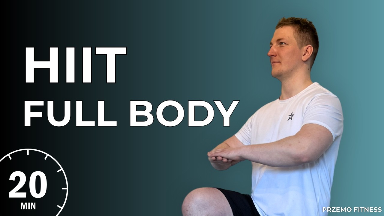 20 MIN Full Body Workout (NO REPEAT) | 40/20 HIIT No Equipment | Indoor / Outdoor