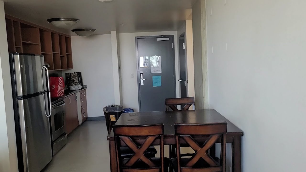 Walking tour of the Seventh College Tower West Apartment of the University of California-San Diego