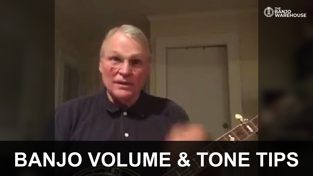 Getting more sound from your banjo