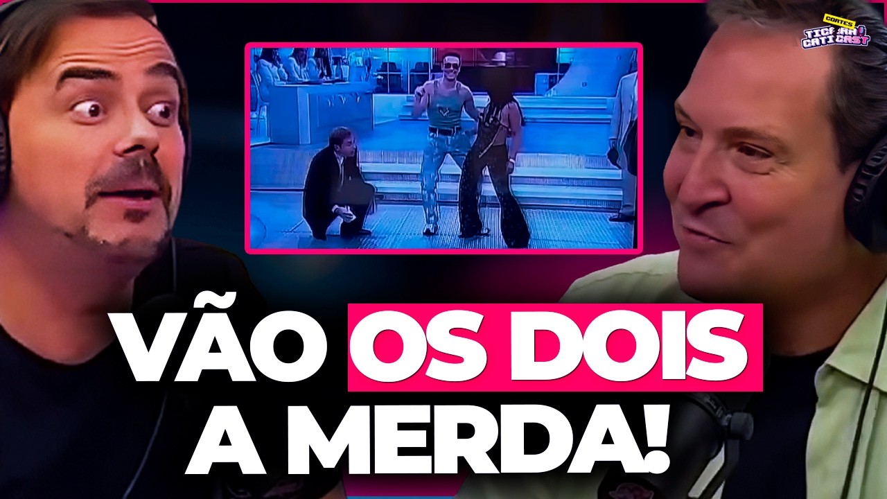 LU&Iacute;S MANDA na LATA para BOLA e CARIOCA! OS BASTIDORES da TV em DETALHES