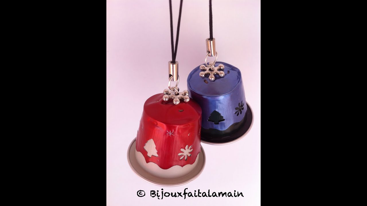 DIY Coffee pod: Comment-faire des cloches de Noël