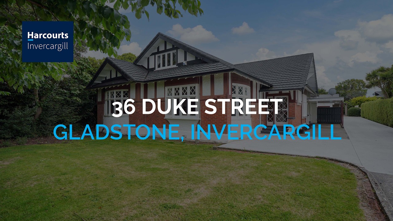 FOR SALE - 36 Duke St Video - Harcourts Invercargill