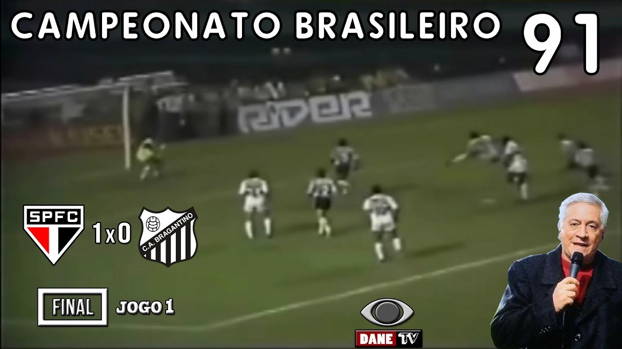 Brasileirão 1991 - São Paulo 1x0 Bragantino