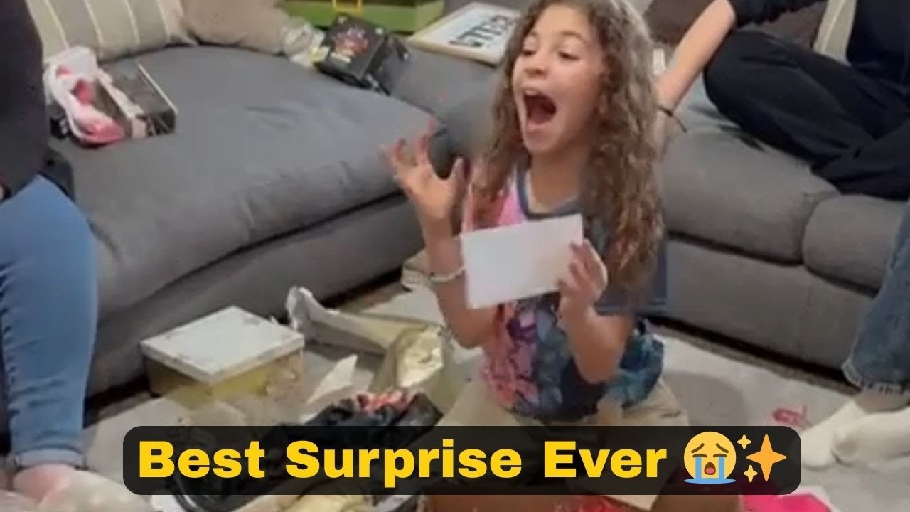Kid Surprise: 8-Year-Old's Heartwarming Reaction to Concert Ticket || WooGlobe