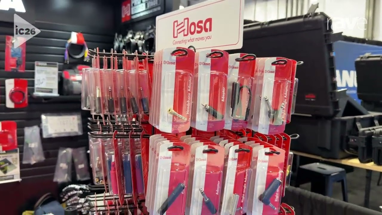 InfoComm 2026: Hosa Technology представляет набор адаптеров MAK-582 PatchPal из 56 предметов