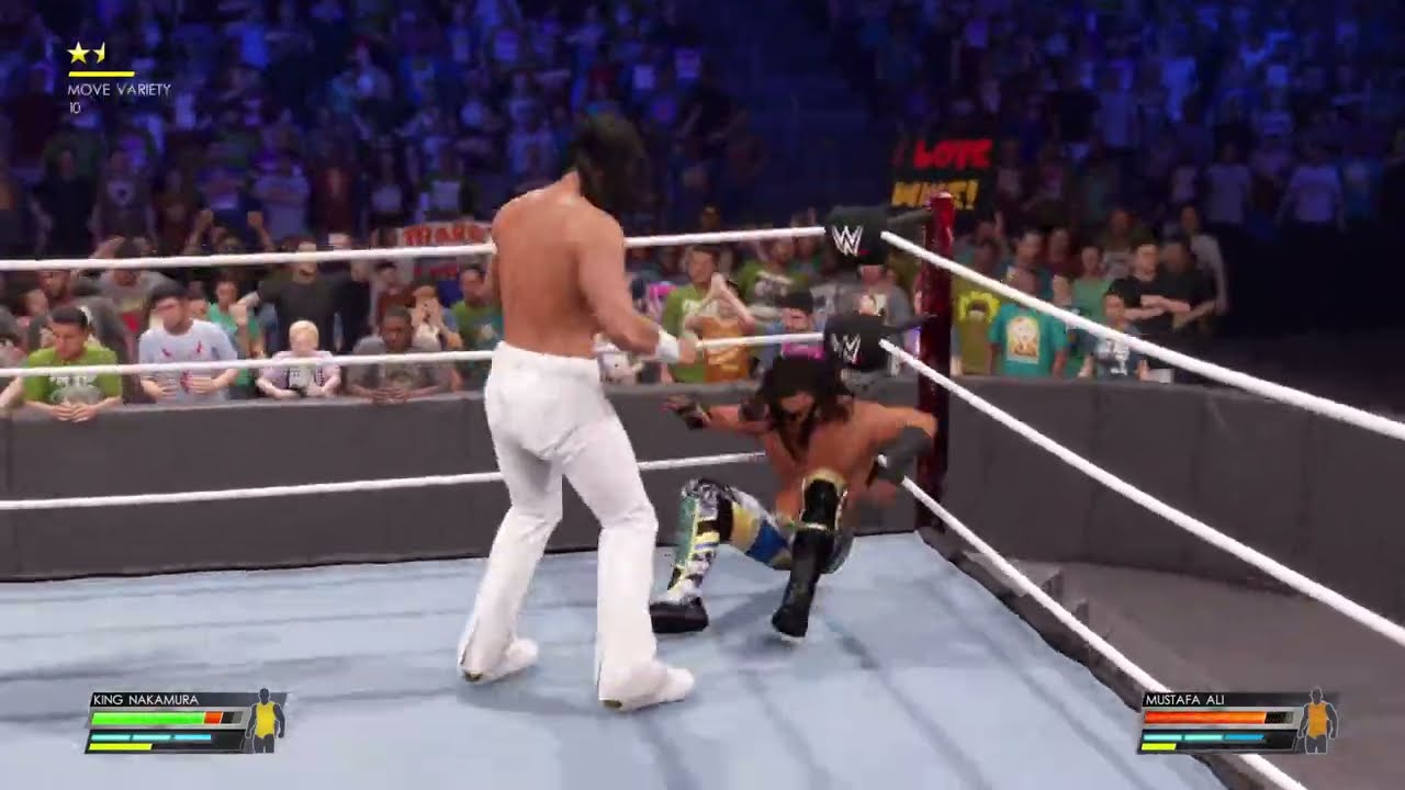 Шинсуке Накамура против Эй Джей Стайлза в WWE