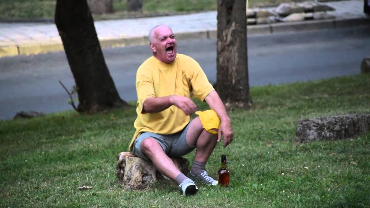 Beschwipst am Abend in Eisleben