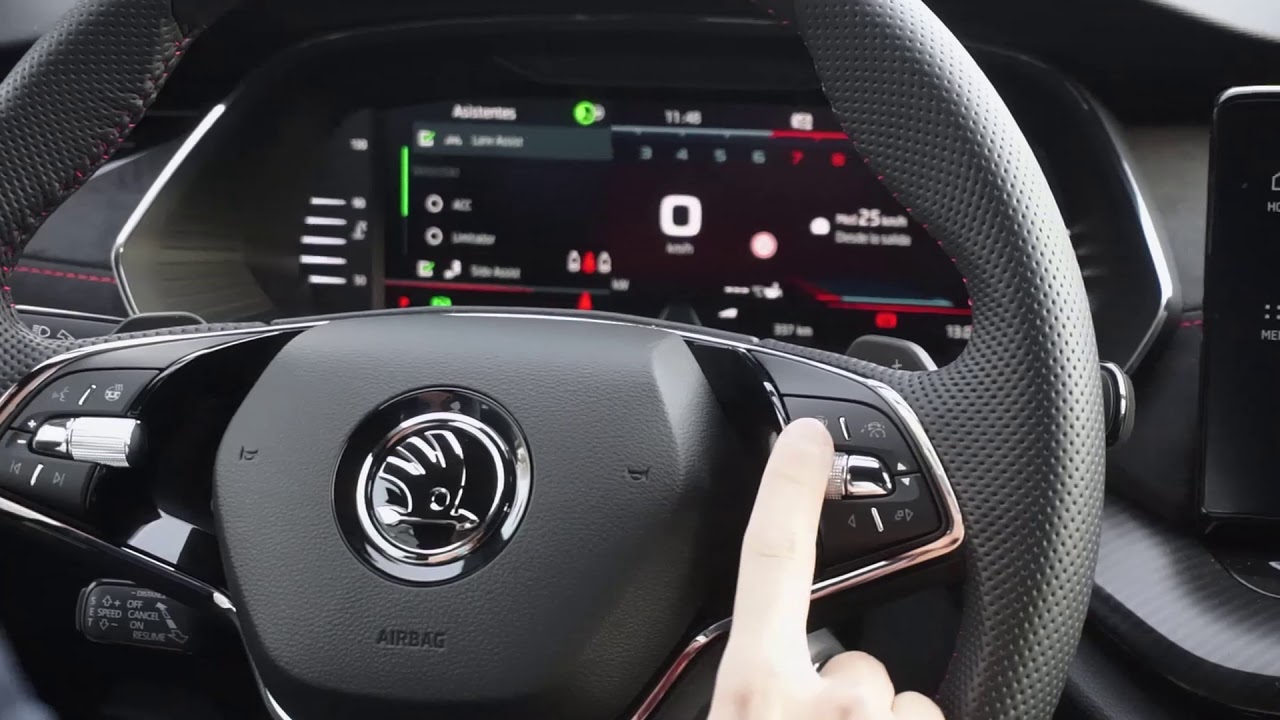 Nuevo SKODA Octavia RS 2021 | Manual de uso VIRTUAL COCKPIT + ASISTENTES | Skoda Menabi