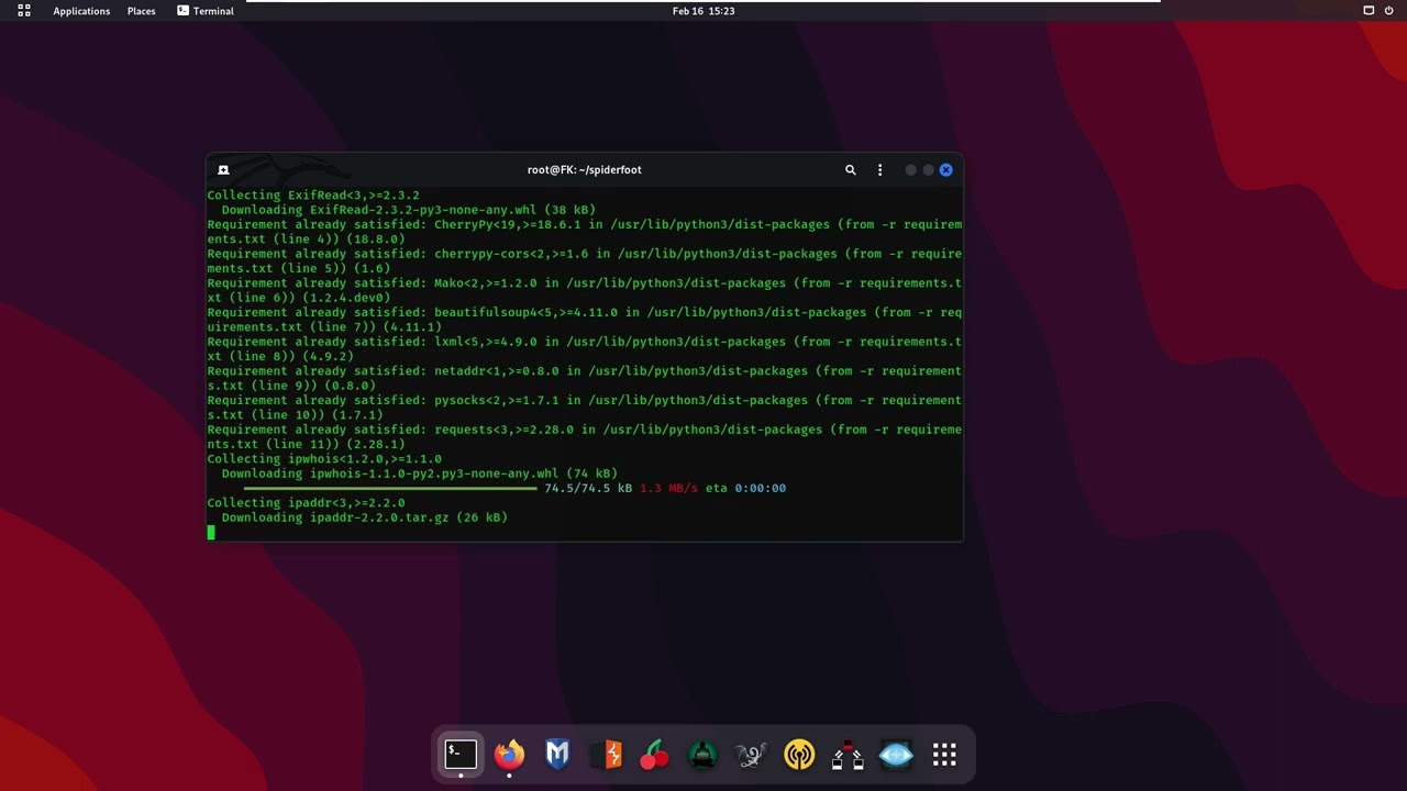 How to install & use OSINT gathering tool spiderfoot in Windows, MacOS & Linux