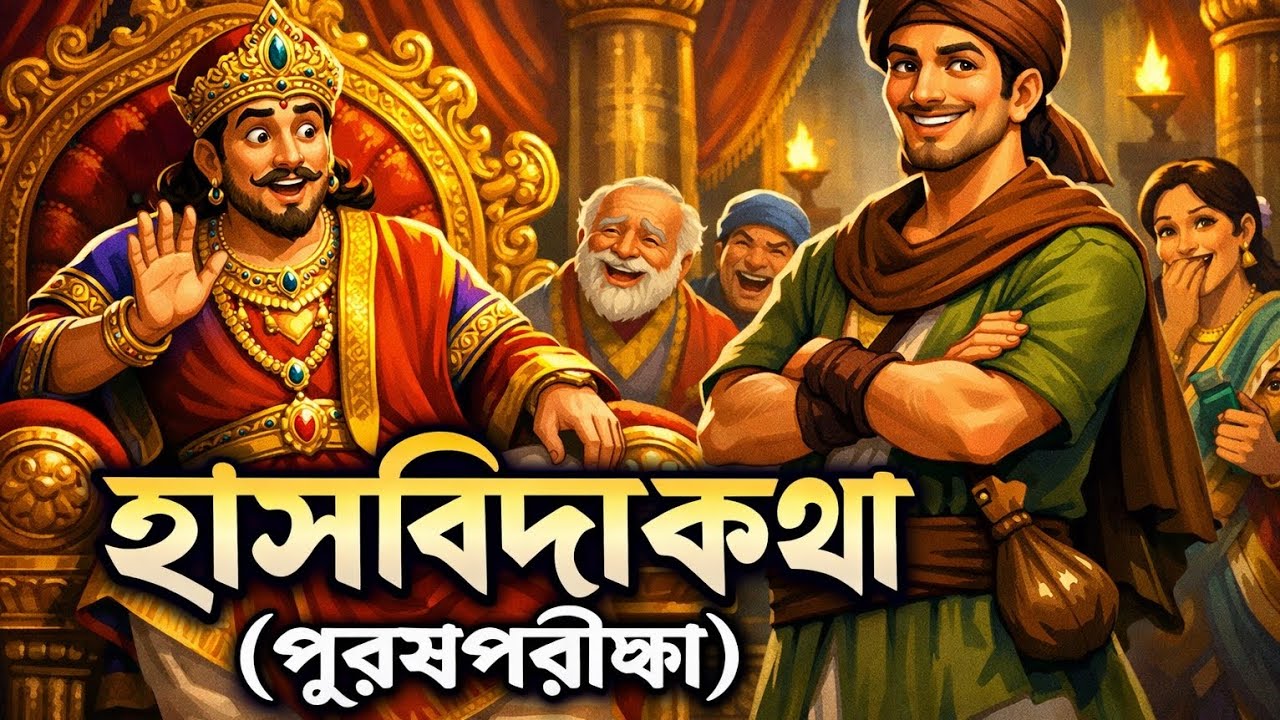 বুদ্ধিতে বাঁচল চোর! | হাসবিদ্যকথা (পুরুষপরীক্ষা) | Class 12 Sanskrit Story