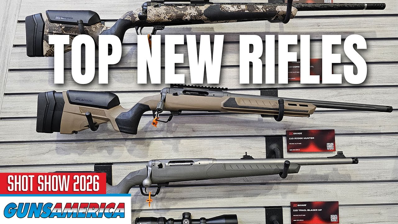 Top New Rifles from SHOT Show 2026