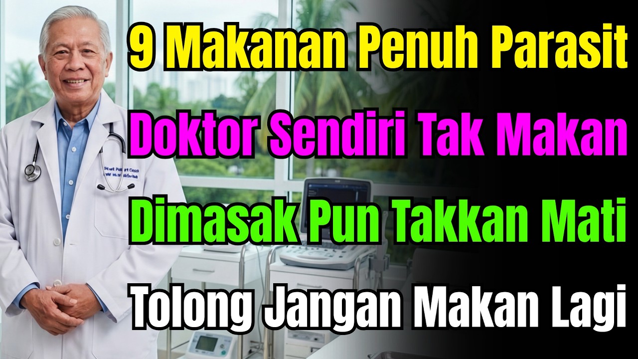 Awas! 9 Makanan Ini Penuh Parasit! No.1 Kegemaran Ramai, Alkohol & Haba Pun Tak Boleh Bunuh!