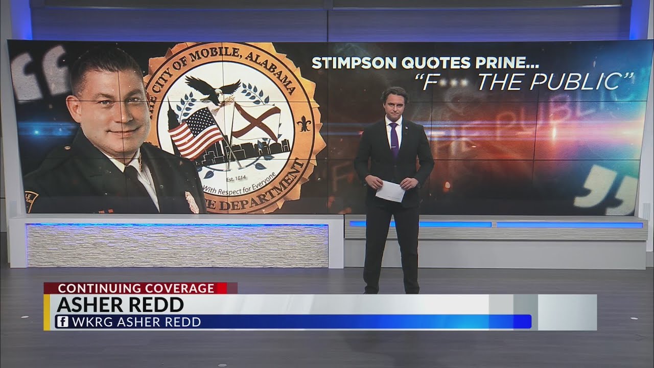Mobile Mayor Sandy Stimpson releases statement on Police Chief Paul Prine’s administrative leave