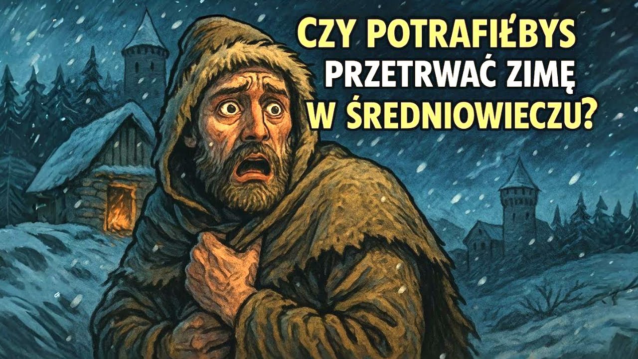 Czy potrafiłbyś przetrwać zimę w średniowieczu? | Bajki Na Dobranoc