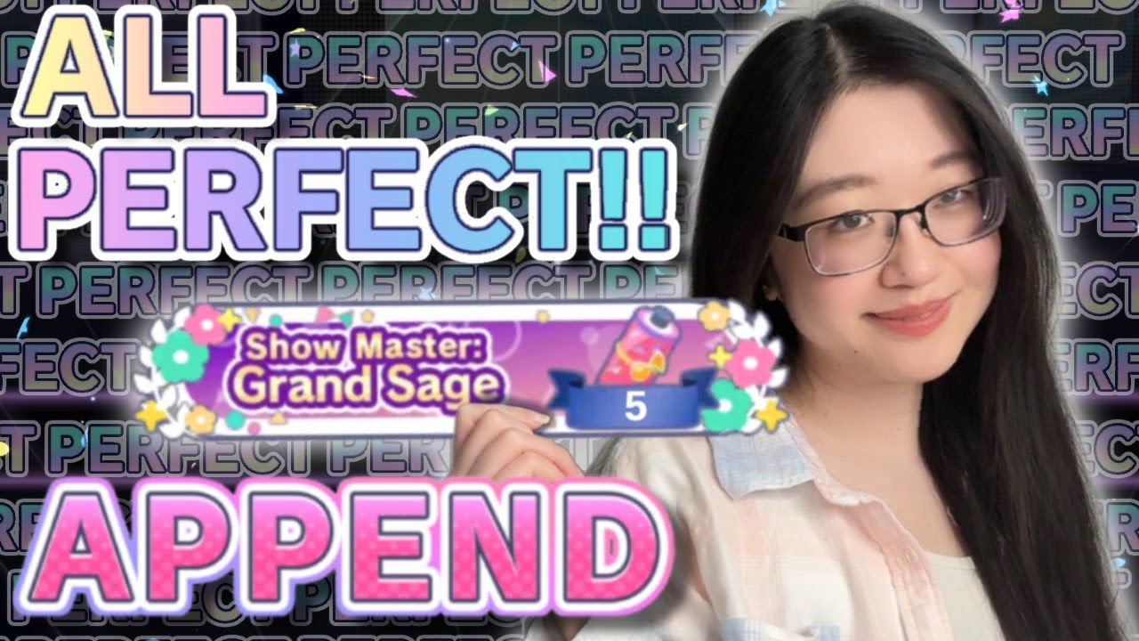 can I get an ALL PERFECT on APPEND charts? | Project Sekai