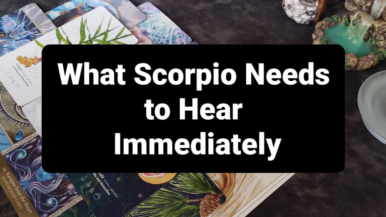 Скорпион, ты освобождаешься от этого СЕГОДНЯ ВЕЧЕРОМ!